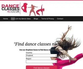 Danceclasses4U.co.uk(Find Dance Classes Near Me) Screenshot