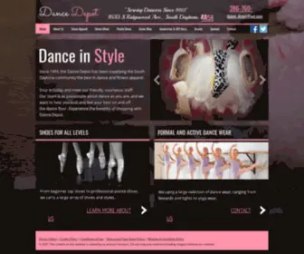 Dancedepotdaytona.com(Dance Depot) Screenshot