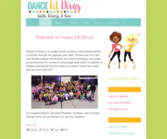 Dancefitdivas.com(Dance Fit Divas) Screenshot