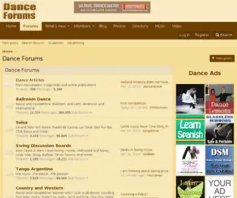 Danceforums.com(Dance Forums) Screenshot