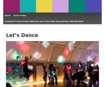 Dancefriday.org(Dance Friday) Screenshot