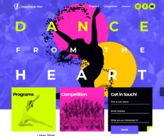 Dancefromtheheartstudio.com(Dancefromtheheartstudio) Screenshot