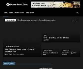 Dancefrontdoor.co.uk(Dance Front Door) Screenshot
