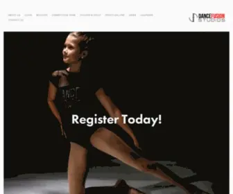 Dancefusiontallahassee.com(Dance Fusion Studios) Screenshot