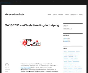 Dancehallmusic.de(Dancehallmusic) Screenshot