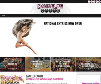 Dancelifeunite.com.au(DanceLife Unite) Screenshot