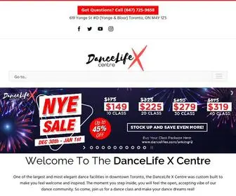 Dancelifex.com(Hip Hop) Screenshot