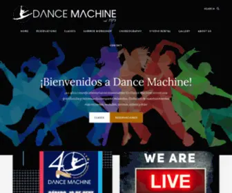 Dancemachinepr.com(Dance Machine) Screenshot