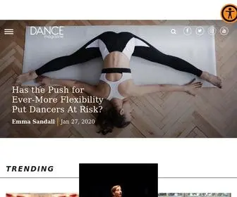 Dancemagazine.com(Dance Magazine) Screenshot