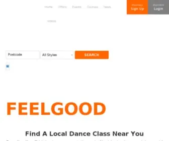 Dancenearyou.co.uk(Dance Near You for classes) Screenshot