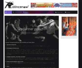 Dancenow.net(Suche Tanzpartner fuer Singles Tanzkurse auf) Screenshot