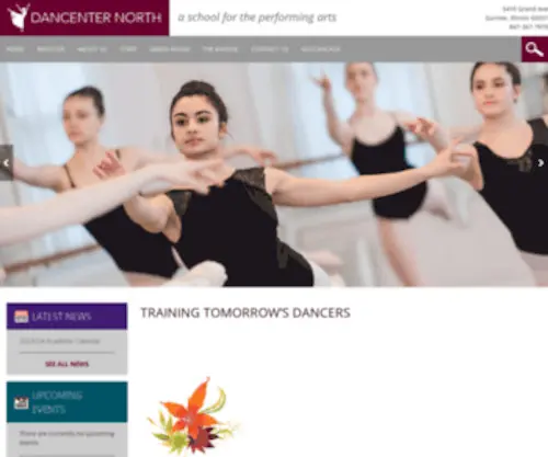 Dancenter-North.com(Training tomorrow’s dancers) Screenshot