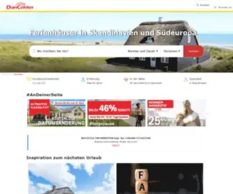 Dancenter.de(Urlaub im Ferienhaus) Screenshot