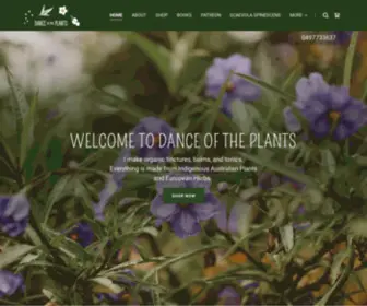 Danceoftheplants.org(Dance Of The Plants) Screenshot