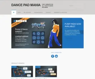 Dancepadmania.com(Dancepadmania) Screenshot