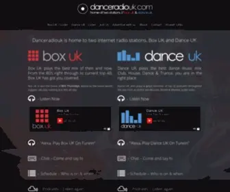 Danceradiouk.com(Danceradiouk) Screenshot
