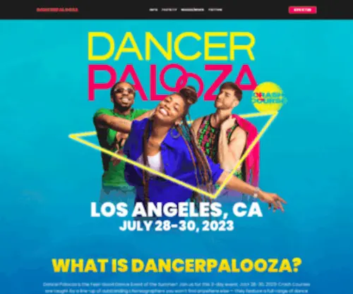 Dancerpalooza.com(Dancerpalooza) Screenshot