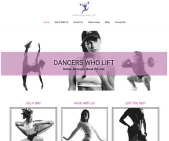 Dancerswholift.com(Dancerswholift) Screenshot