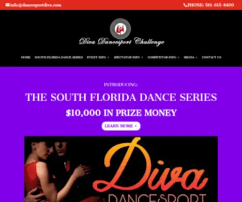 Dancesportdiva.com Screenshot