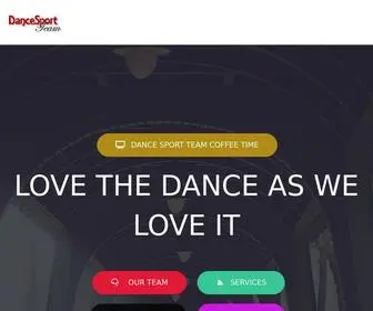 Dancesportsystem.com(Dance Sport Info) Screenshot