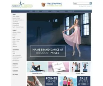 Dancesupplies.com(Dance Apparel) Screenshot