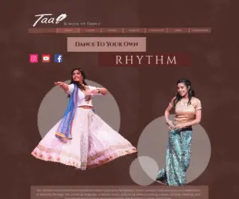 Dancetaal.com(Indian Dance Music in South Carolina) Screenshot