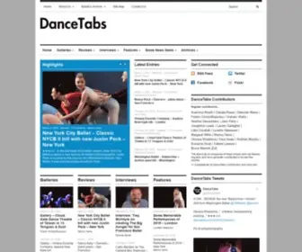 Dancetabs.com(A sharp) Screenshot