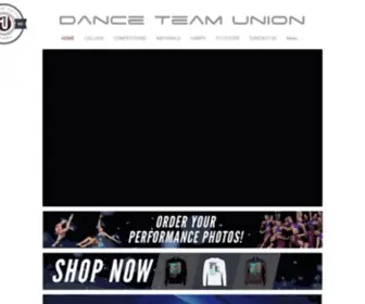 Danceteamunion.com(HOME) Screenshot