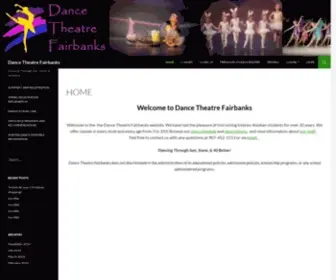 Dancetheatrefairbanks.com(Dance Theatre Fairbanks) Screenshot