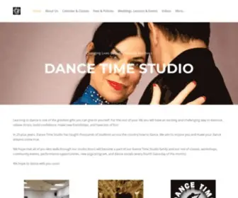 Dancetimestudio.net(DANCE TIME STUDIO) Screenshot