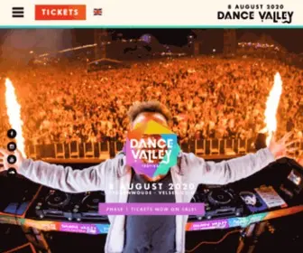 Dancevalley.nl(Dance Valley Festival) Screenshot