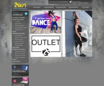 Dancewear.com.pl(Sklep 2SKIN) Screenshot