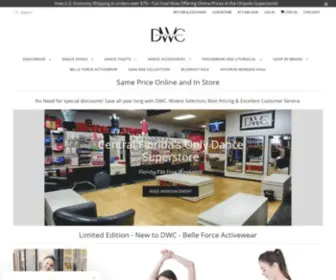 Dancewearcorner.com(Let the dancer in you shine with apparel from Dancewear Corner) Screenshot