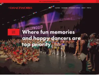 Danceworksdance.com(DanceWorks) Screenshot