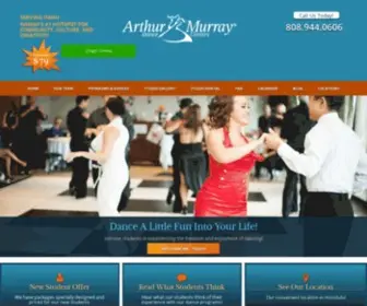 Dancinginhawaii.com(Arthur Murray Dance Centers Hawaii) Screenshot
