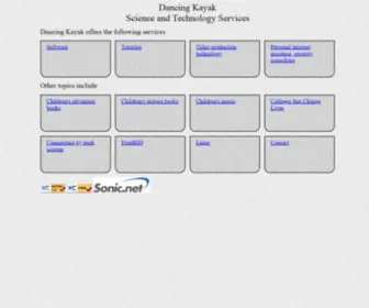 Dancingkayak.com(Dancing Kayak) Screenshot