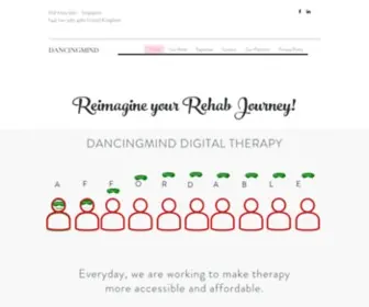 Dancingmind.com(Effective and Fun Digital Therapy) Screenshot