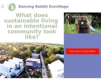 Dancingrabbit.org(Dancing Rabbit Ecovillage) Screenshot