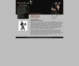 Dancingthrulife.com(Burlington Salsa Dance Instructor) Screenshot
