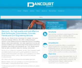Dancourt.co.uk(Dancourt Group) Screenshot