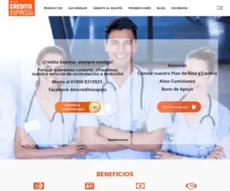 Dancreditoexpress.com(Préstamos) Screenshot