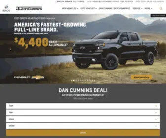 Dancumminschevybuick.com(Dan Cummins Chevrolet Buick of Georgetown) Screenshot