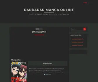 Dandadanmanga.org(Dandadan Manga Online) Screenshot