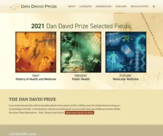 Dandavidprize.org Screenshot