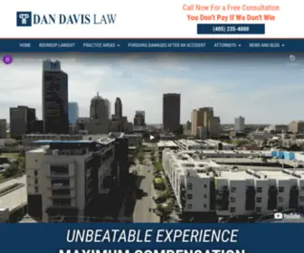 Dandavislaw.com(Dan Davis Law) Screenshot