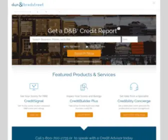 Dandb.com(D&B Credibility Business Directory) Screenshot