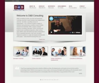 Dandbconsulting.com(Executive & Leadership Coaching Atlanta) Screenshot