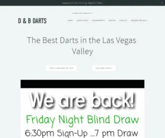Dandbdarts.com(D & B Darts) Screenshot