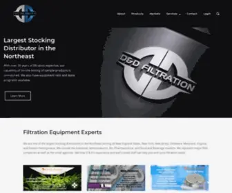 Danddfiltration.com(Filtration Equipment Experts) Screenshot