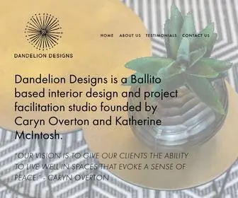 Dandelionsa.co.za(Dandelion Designs) Screenshot